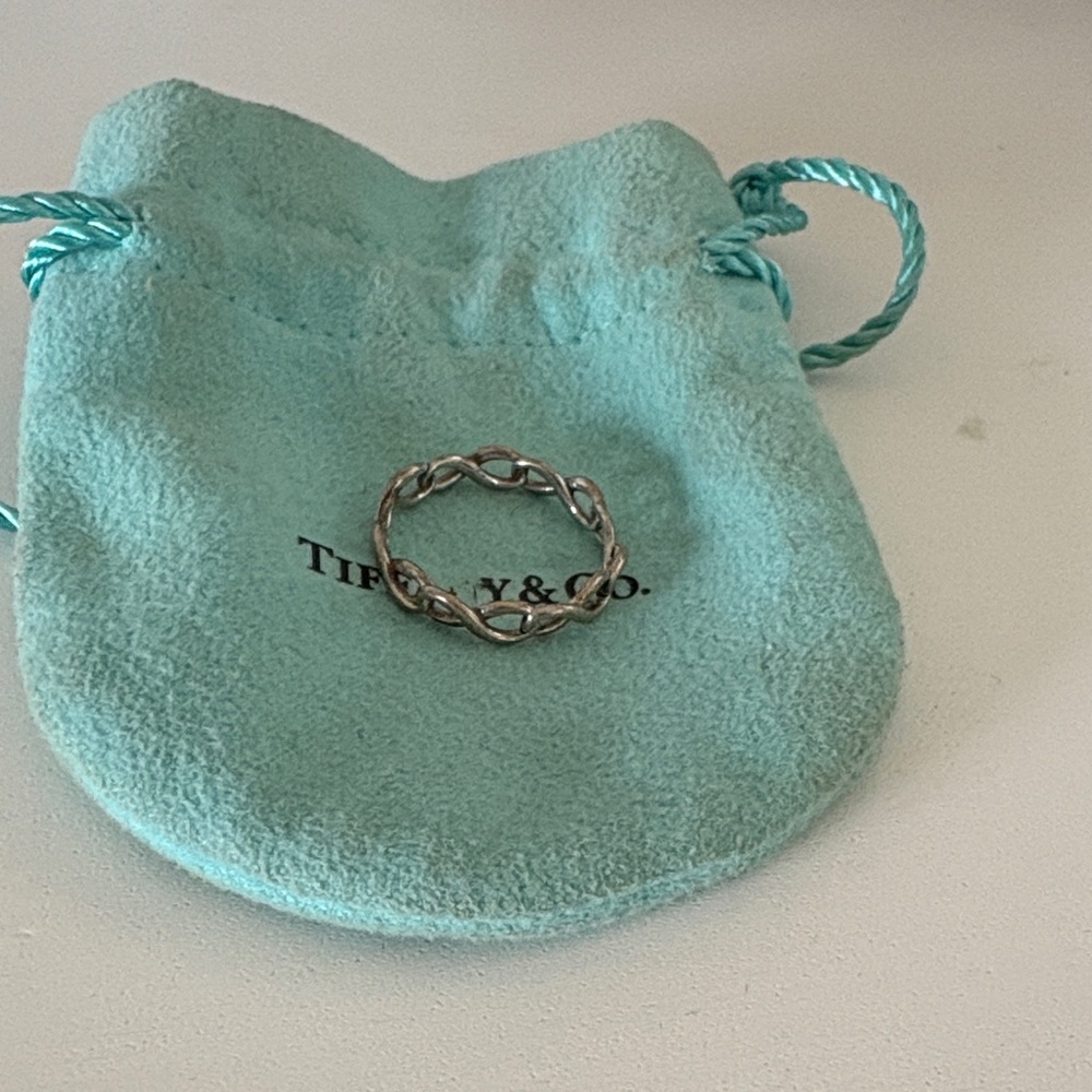 Tiffany & Co. Silver Twist Ring